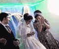 Video Bàng hoàng chú rể đấm vào mặt cô dâu ngay trong tiệc cưới 