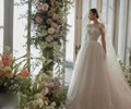 Lan truyền hình ảnh hoa hậu Đỗ Mỹ Linh đi thử váy cưới 