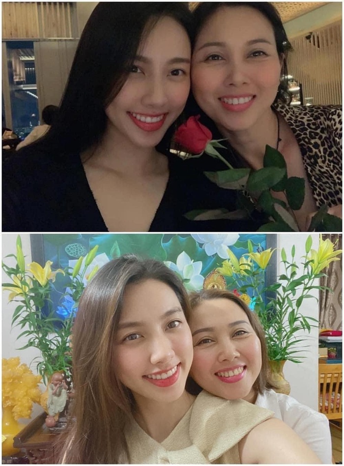 Người mẹ trẻ trung của Hoa hậu Thùy Tiên: Thường bị nhầm là chị ruột của con gái Ảnh 5
