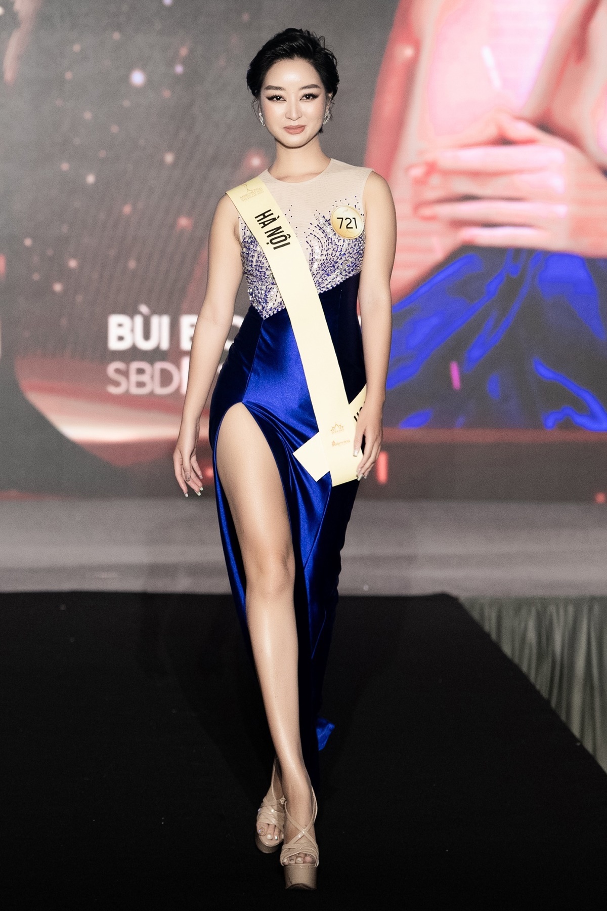 Thí sinh Miss Grand Vietnam gây chú ý khi sở hữu vòng eo con kiến  chỉ 535 cm  
