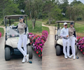 Video Sau nhiều thị phi Phương Oanh và shark Bình vẫn công khai đi chơi golf tình tứ 