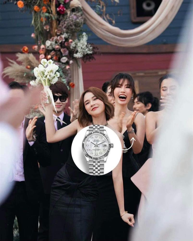 Choáng váng bóc giá đồng hồ sao Việt đeo đi ăn cưới Diệu Nhi-3