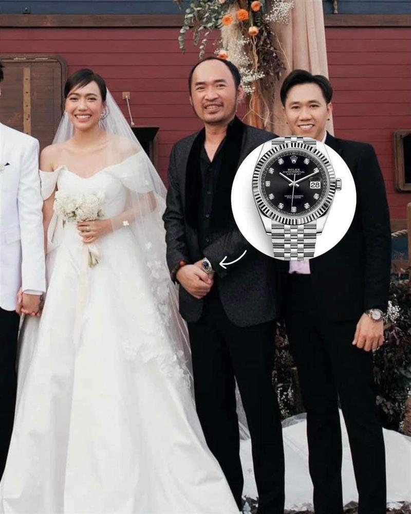 Choáng váng bóc giá đồng hồ sao Việt đeo đi ăn cưới Diệu Nhi-6