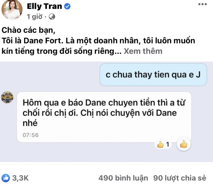 Chồng hợp pháp tố ngược Elly Trần nói sai sự thật, người đẹp lập tức 'phản dame' cực gắt Ảnh 2