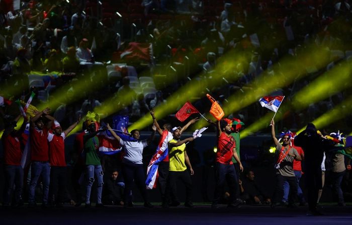Toàn cảnh lễ khai mạc rực rỡ sắc màu của World Cup 2022
