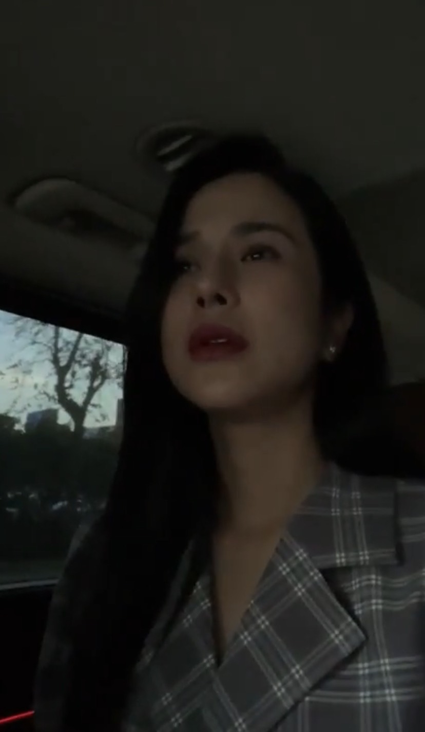 Diệp Lâm Anh livestream hoảng loạn vì bị chồng cũ chặn xe đe dọa   