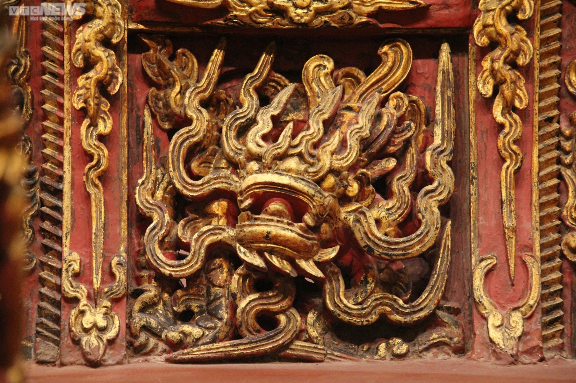 Chiêm ngưỡng ngai thờ độc nhất vô nhị hơn 300 năm tuổi ở Thái Bình - 12
