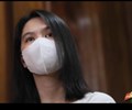 Video Người mẫu Ngọc Trinh rưng rưng nước mắt tại tòa 