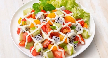 Công thức làm salad hoa quả tươi mát, nhanh gọn, ăn vừa thon dáng vừa đẹp da