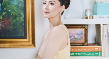 Người đàn bà đẹp nhất Philippines mặc váy cúp siêu quyến rũ
