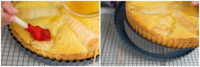 Cuối tuần thảnh thơi làm bánh Tart lê hạnh nhân cho cả nhà nhâm nhi