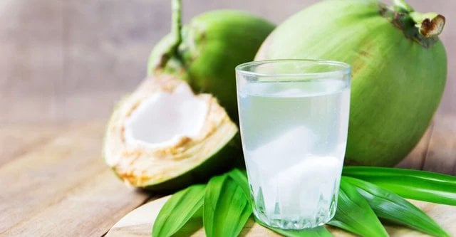Nước dừa tốt cho sức khỏe