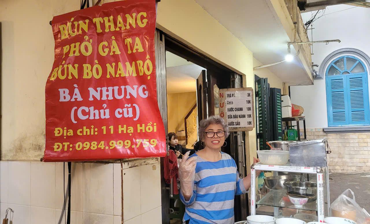 Bún thang Cô Nhung 11 Hạ Hồi – Vẹn nguyên hương vị xưa