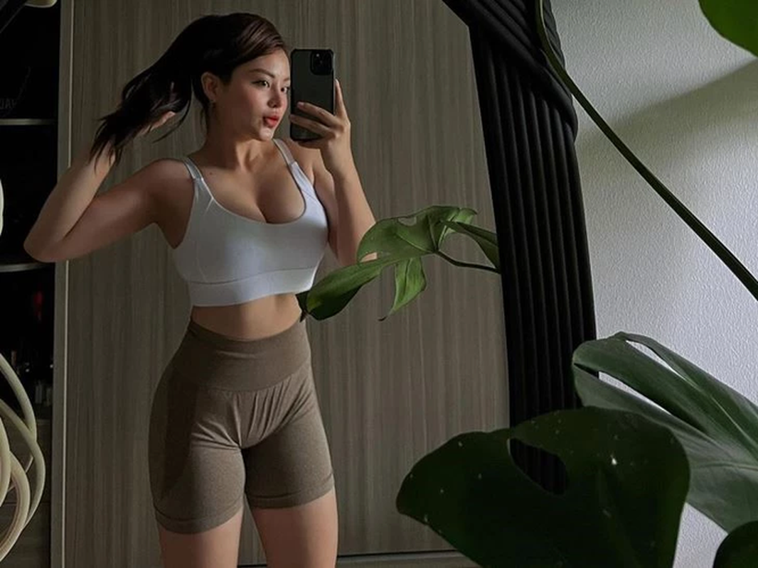 Gai xinh phong gym Ha Tinh tai xuat bang bo bikini