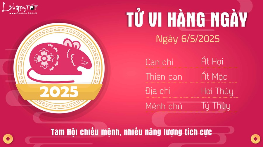 1 Tu vi hang ngay 6-5-2025 - Tuoi Ty